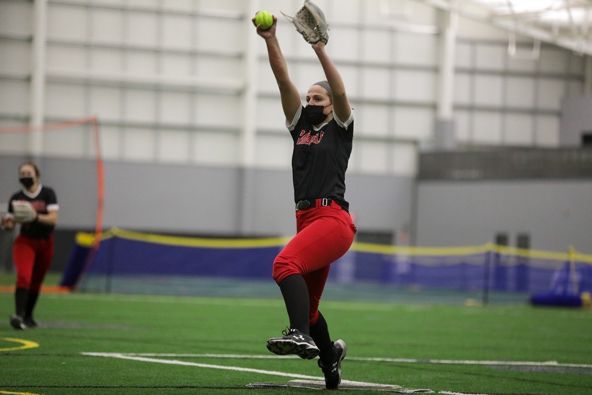 Softball earns season opener win vs. Clarke University 9-1