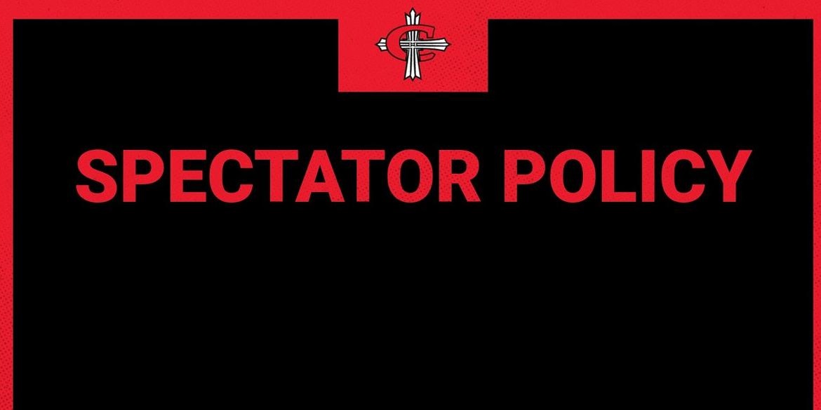Spectator policy announced for athletic events