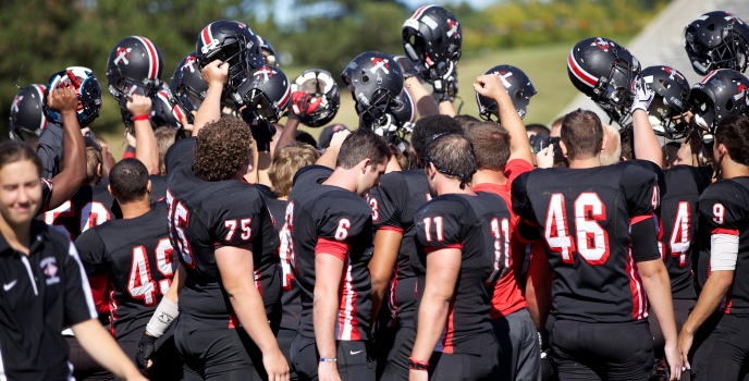 Cardinals Defeat College of Faith 58-0