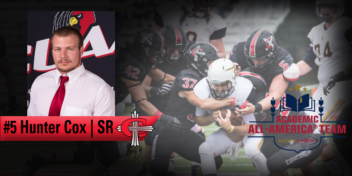CoSIDA selects Cox for All-America 1st Team