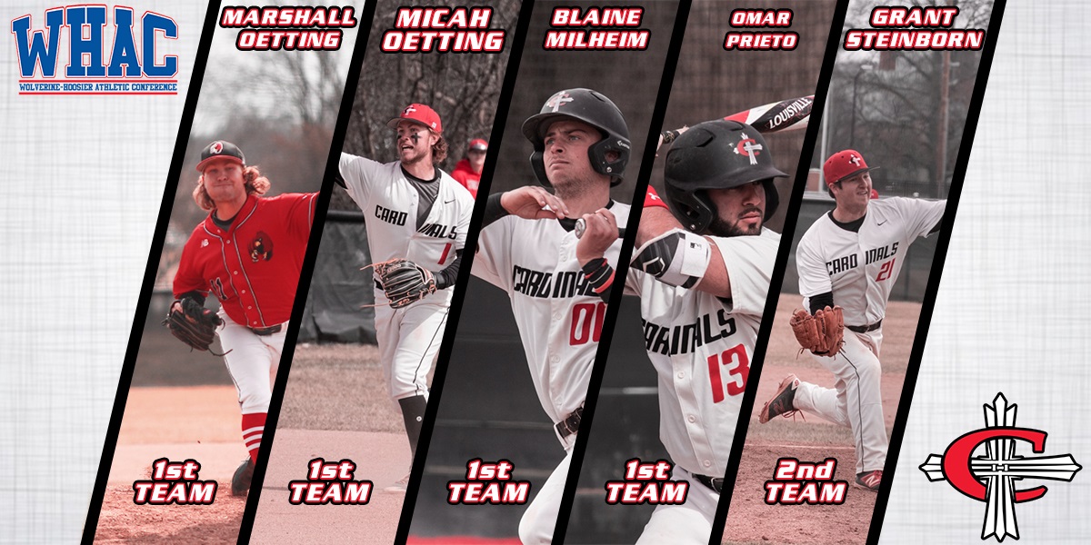 Five Cardinals headline All-Conference honors