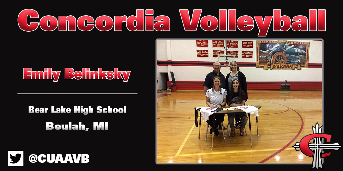 Volleyball signs Emily Belinsky of Bear Lake