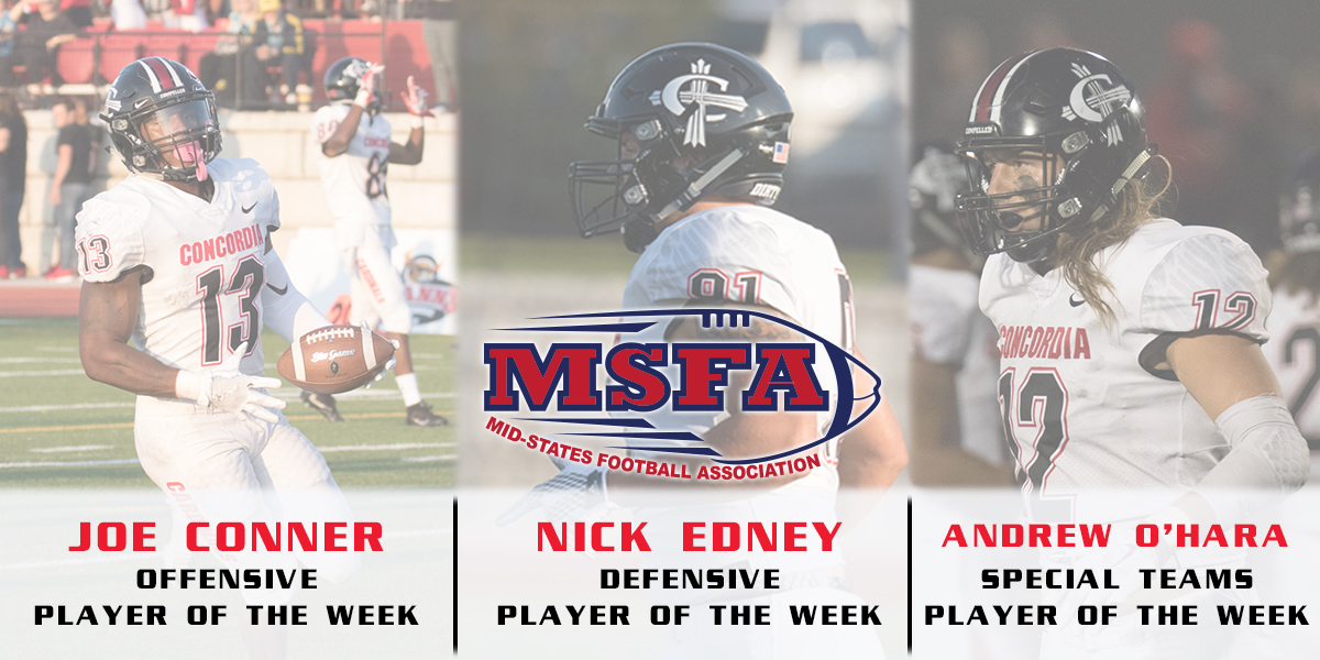 Football sweeps MSFA weekly honors