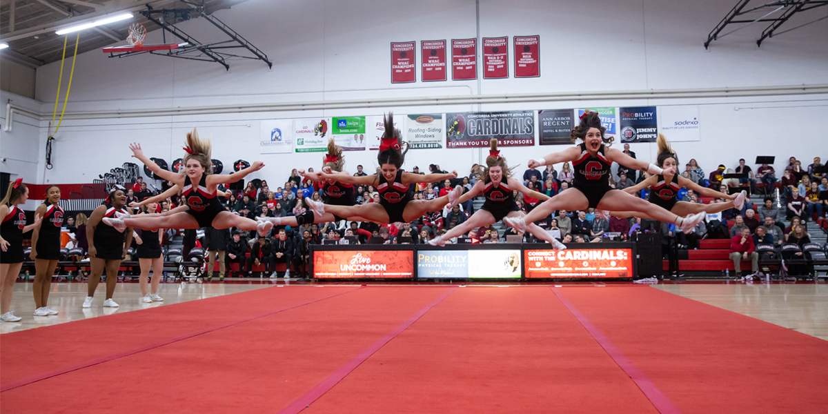 Cheer takes second at Saints Spectacular