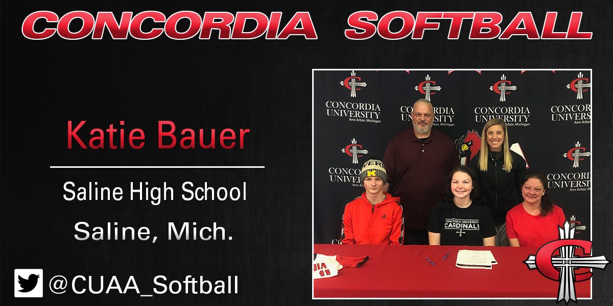 Bauer signs to 2020-21 Cardinal Softball class