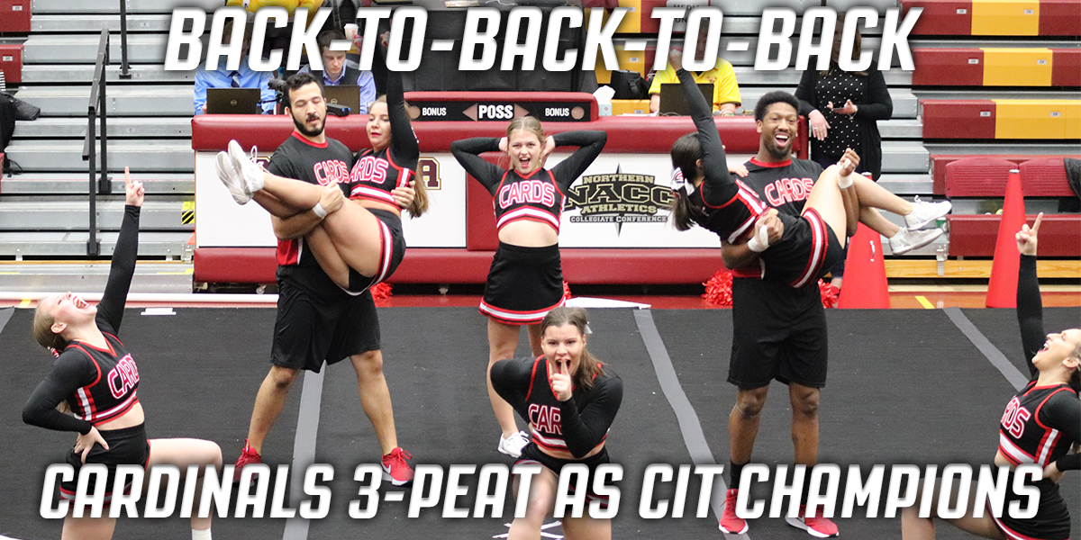 3-peat for Cheer at CIT