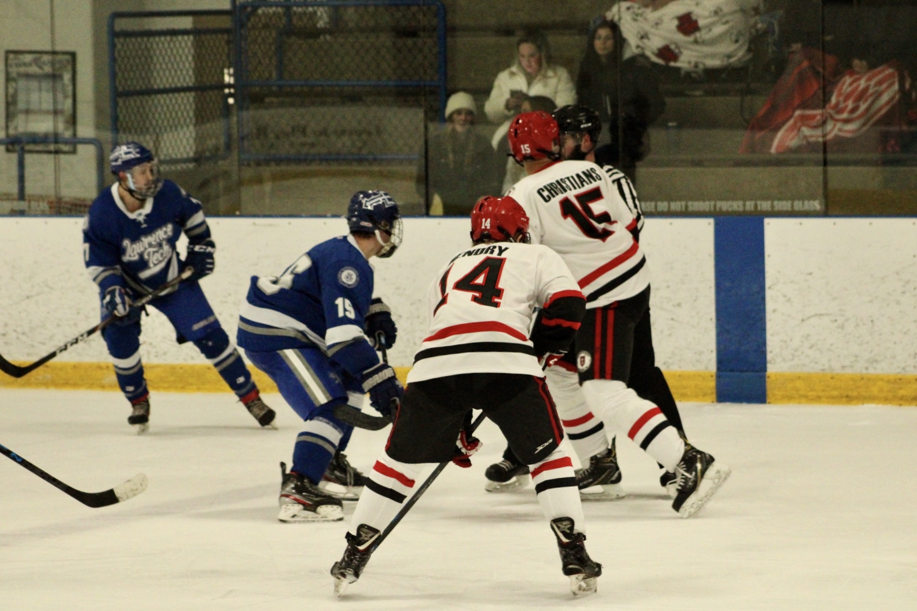 Men's Hockey upended by Blue Devils on Senior Night