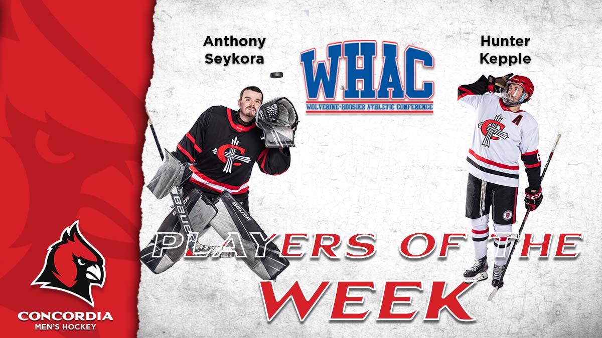 Seykora and Kepple earn WHAC Player of the Week honors