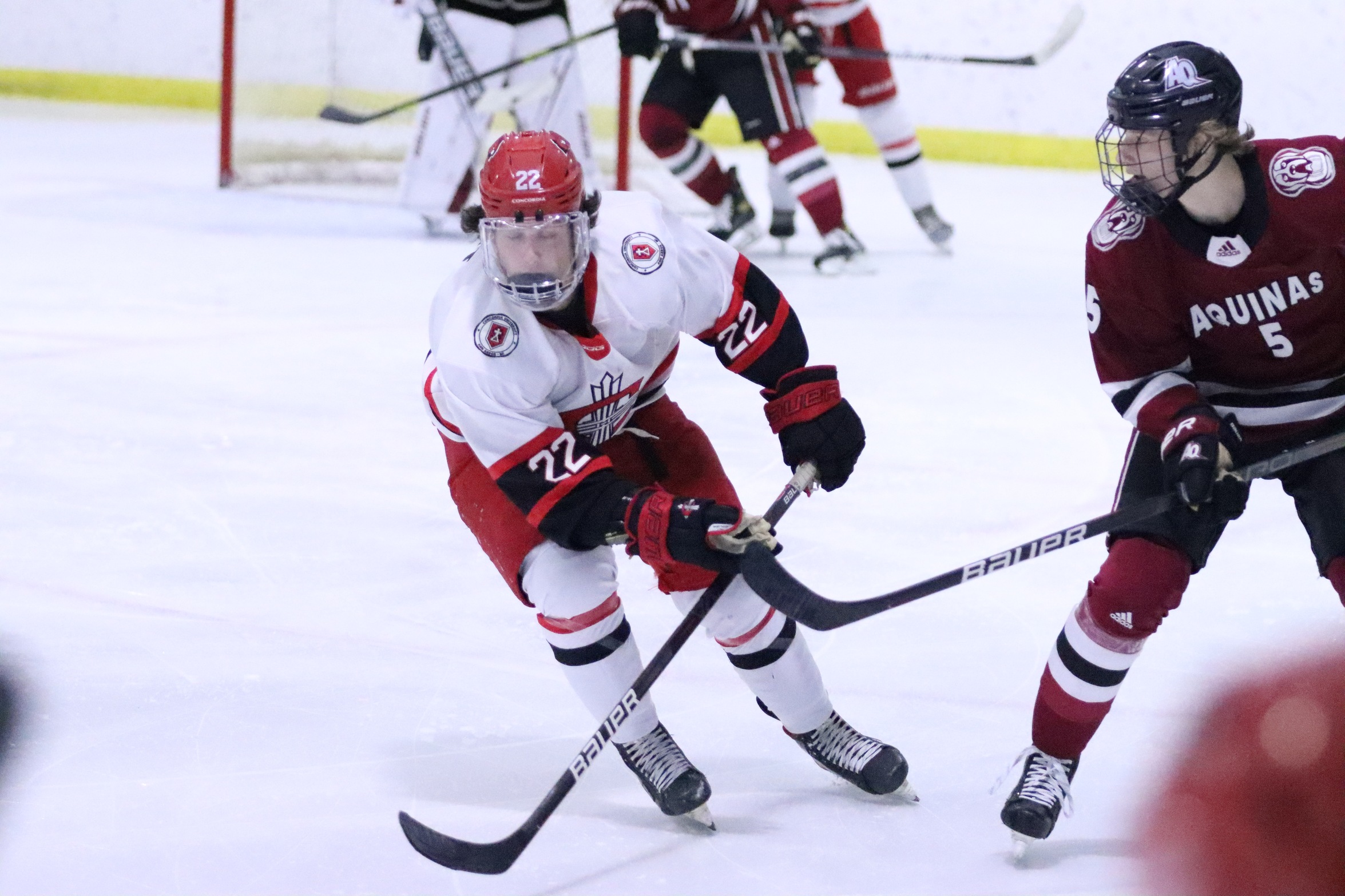 Men's Hockey takes down John Carroll in overtime thriller