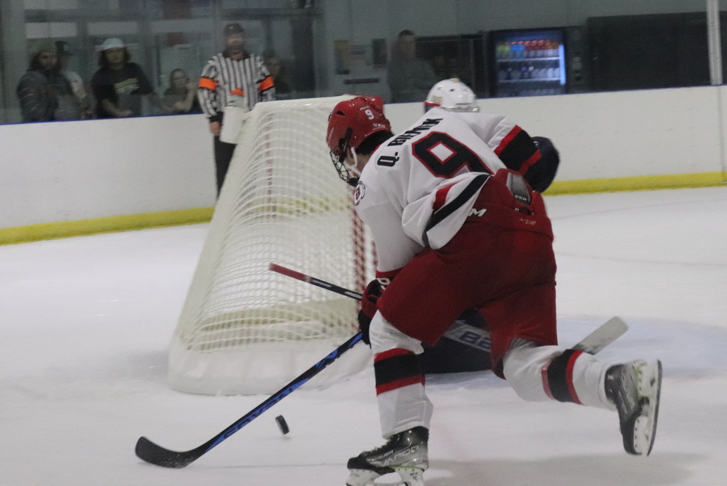 Quinn Bieniek's hat trick not enough in Men's Hockey's 5-8 loss to UM-Dearborn