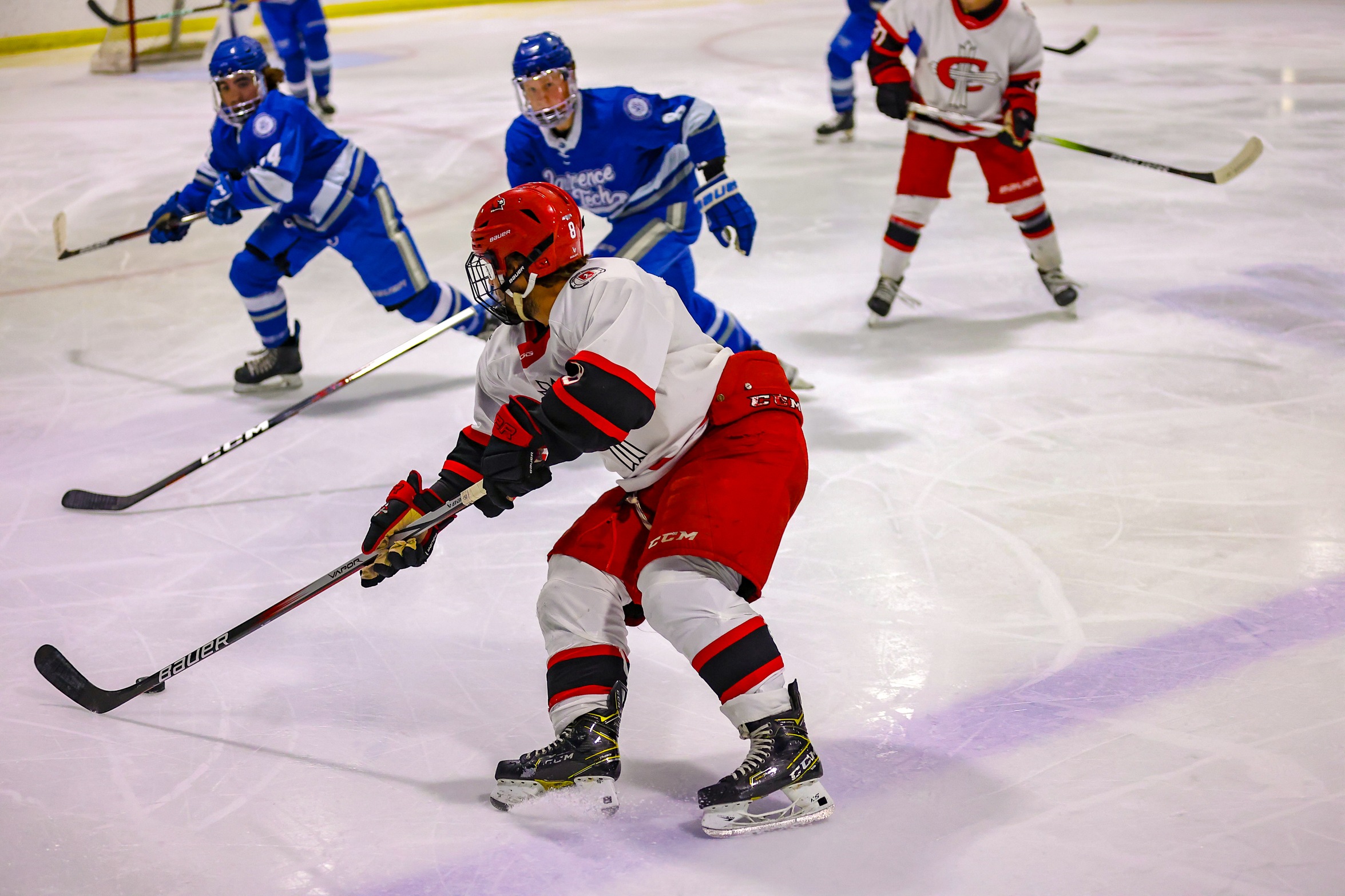 Men's Hockey falls at home to the Warriors