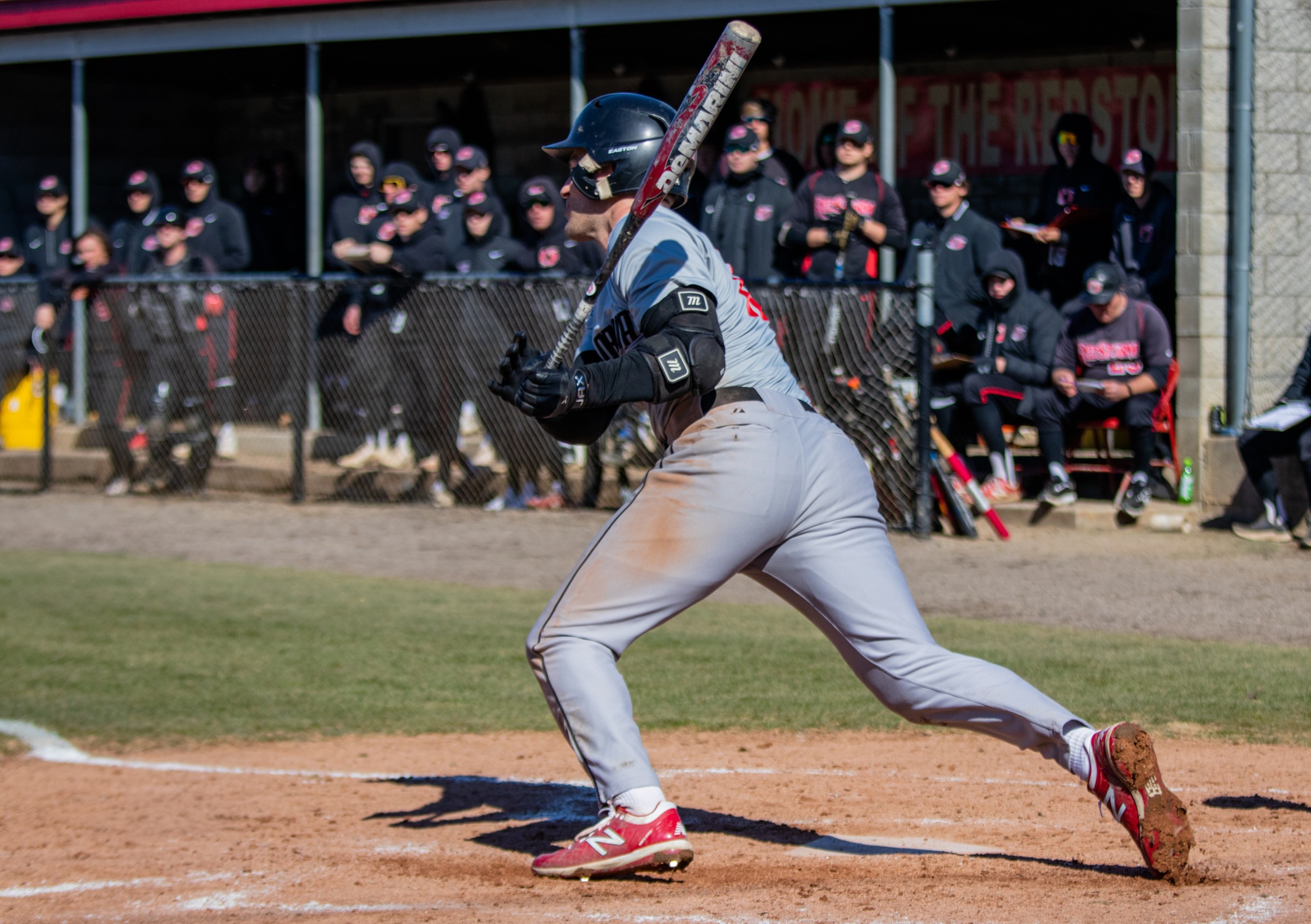 Baseball splits with Olivet Nazarene