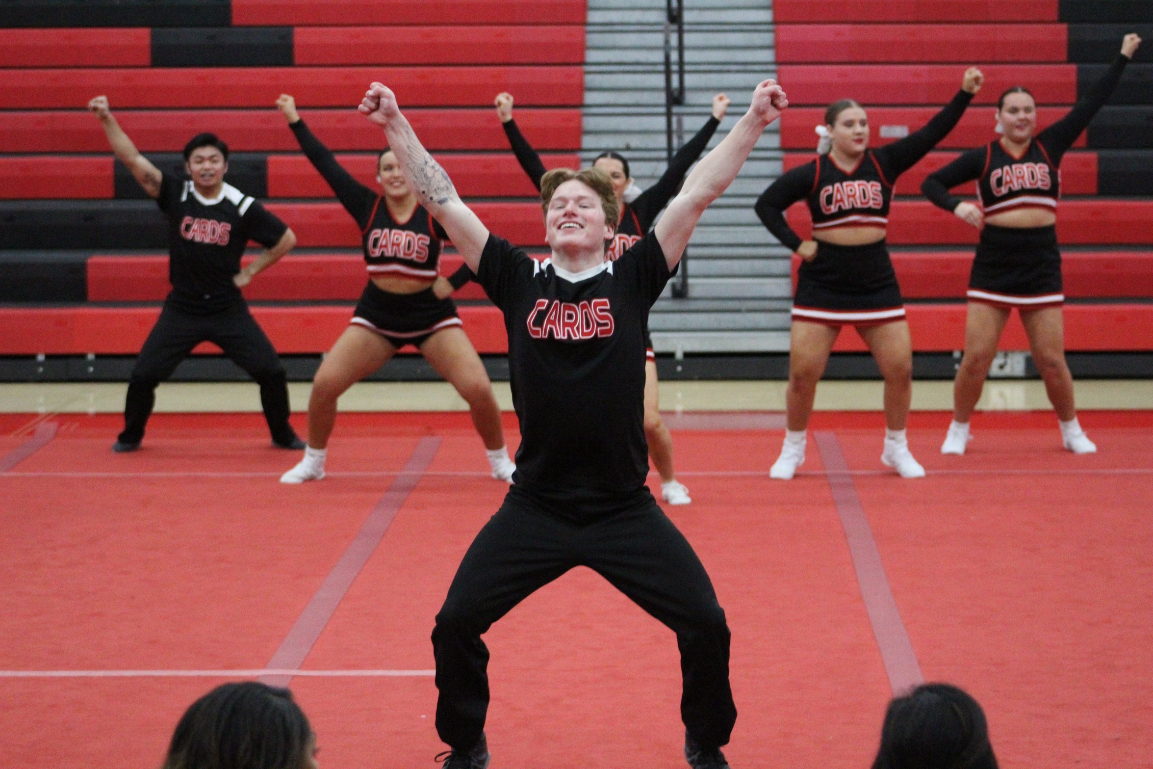 Cheer places first at Cardinal Invite 2