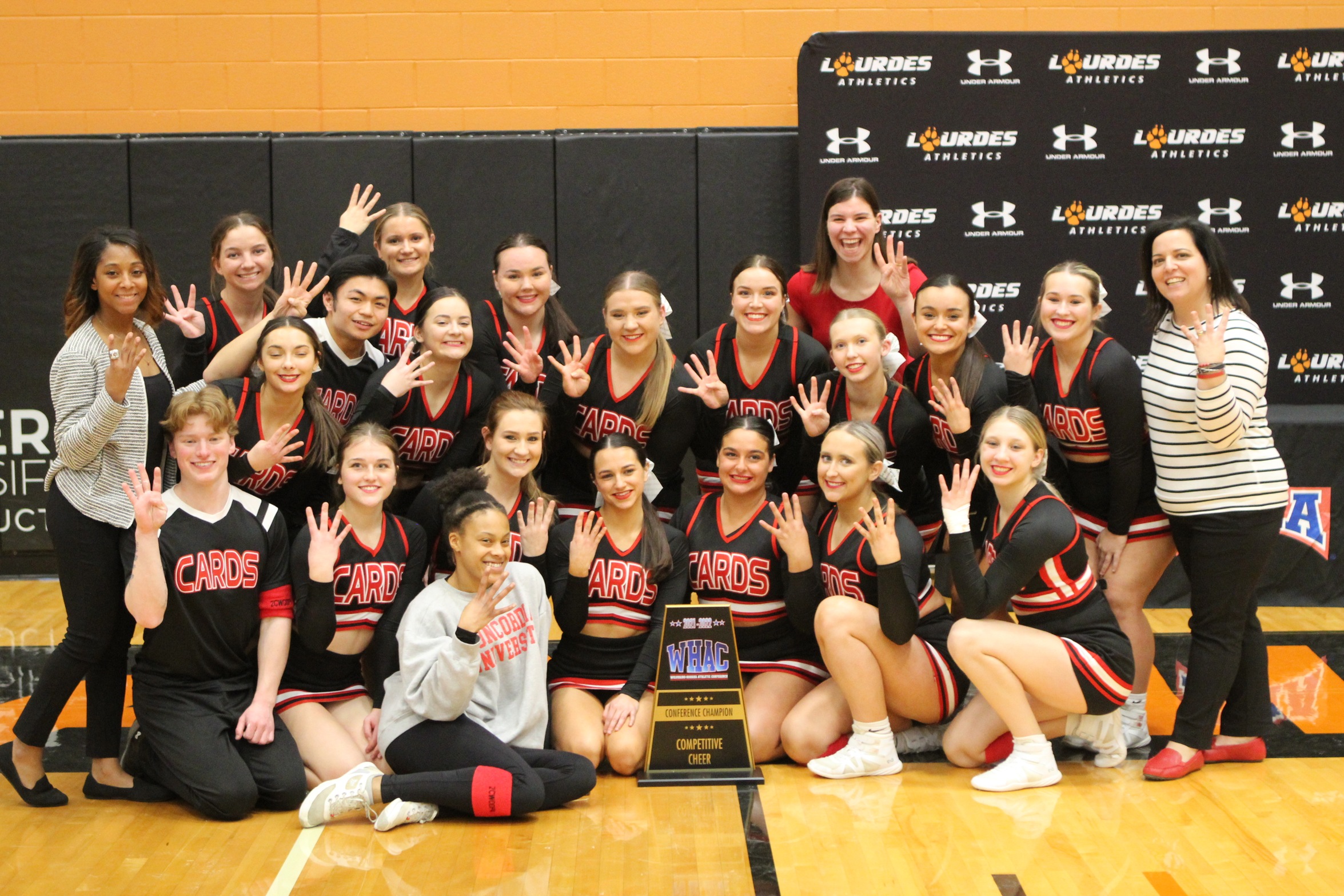 Cheer wins fourth consecutive WHAC Championship