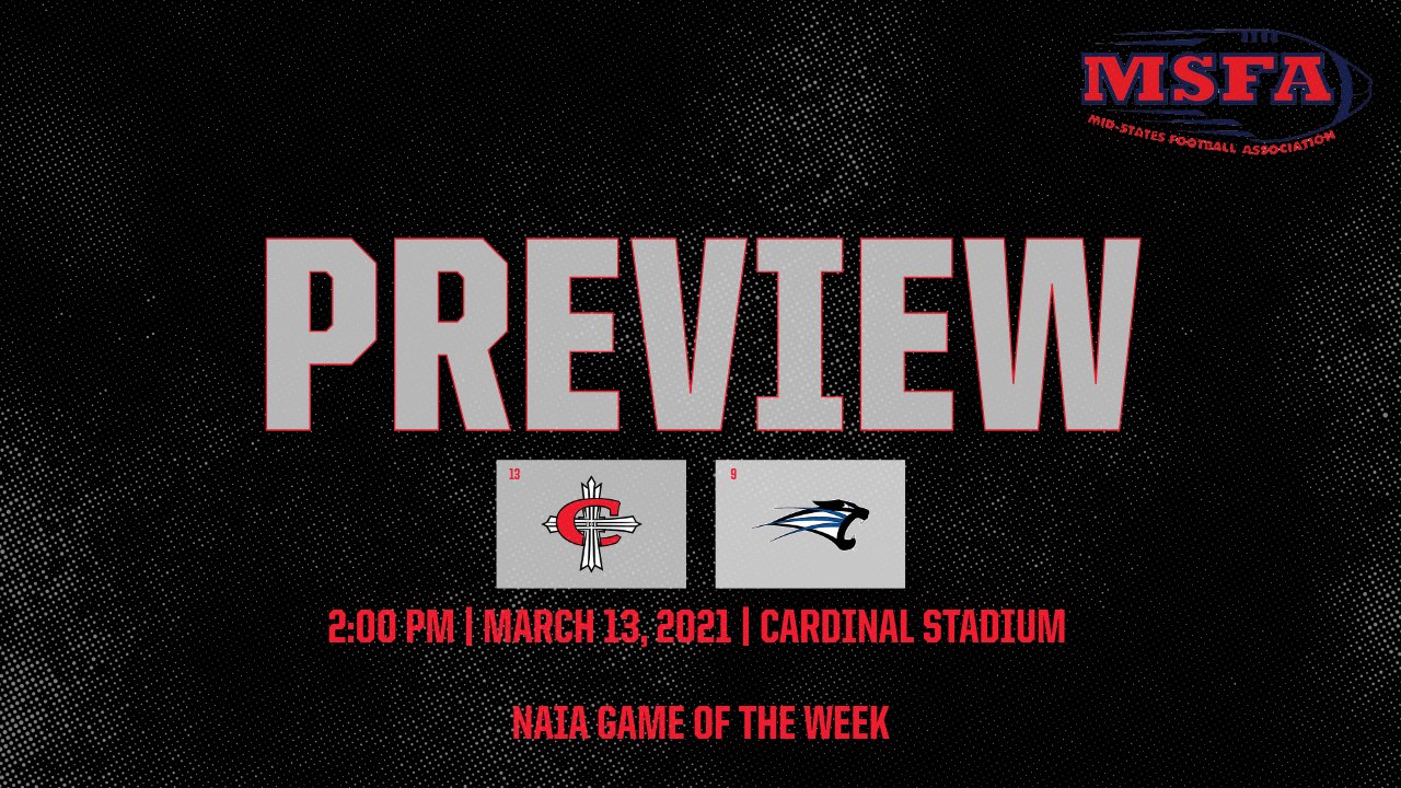 Week 3 Game Notes: Football hosts #9 Saint Francis in NAIA Game of the Week