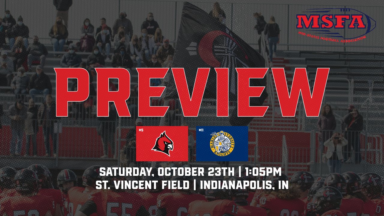 Week 6 Game Notes: Football prepares for critical divisional match with Marian