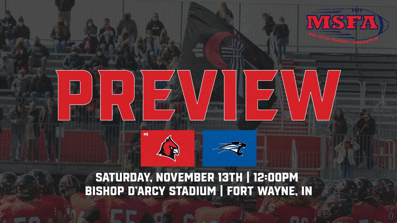 Week 9 Game Notes: Football Concludes Regular Season With Road Trip To Saint Francis