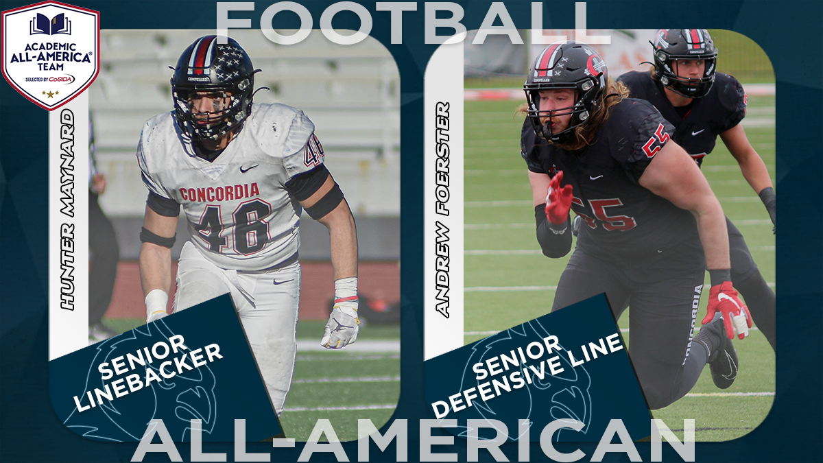 Foerster and Maynard honored on CoSIDA All-America First Team