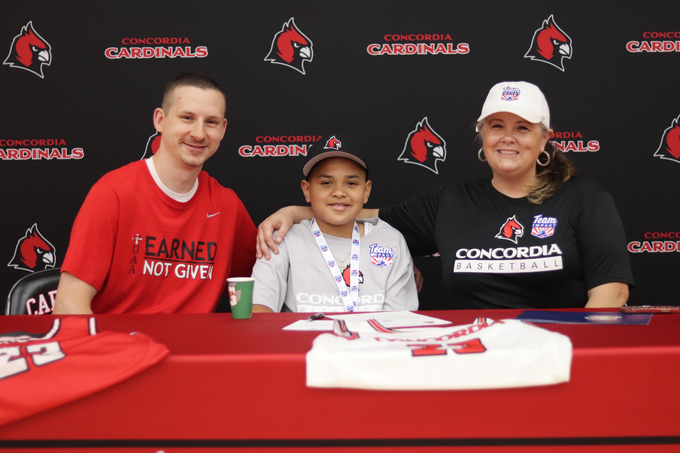 Concordia Men's Basketball welcomes Team IMPACT Teammate DJ Butler