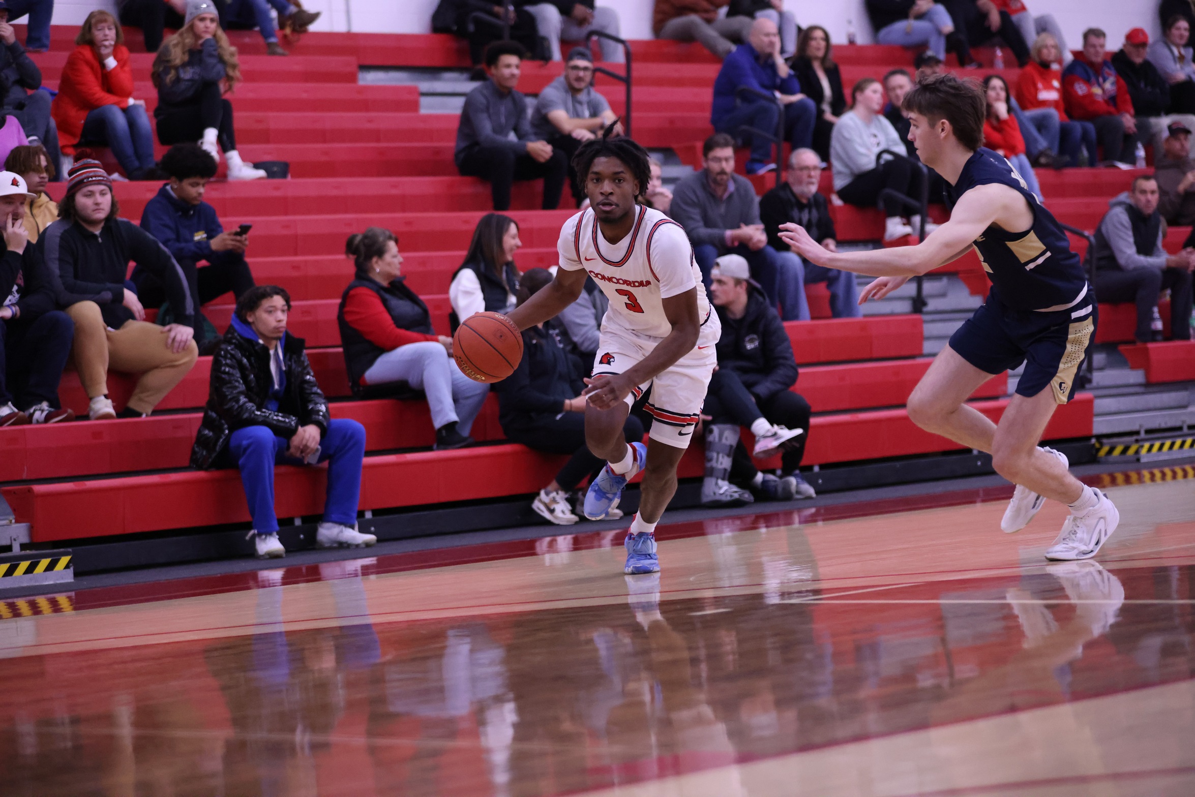 Men's Basketball upends Cornerstone, 86-75