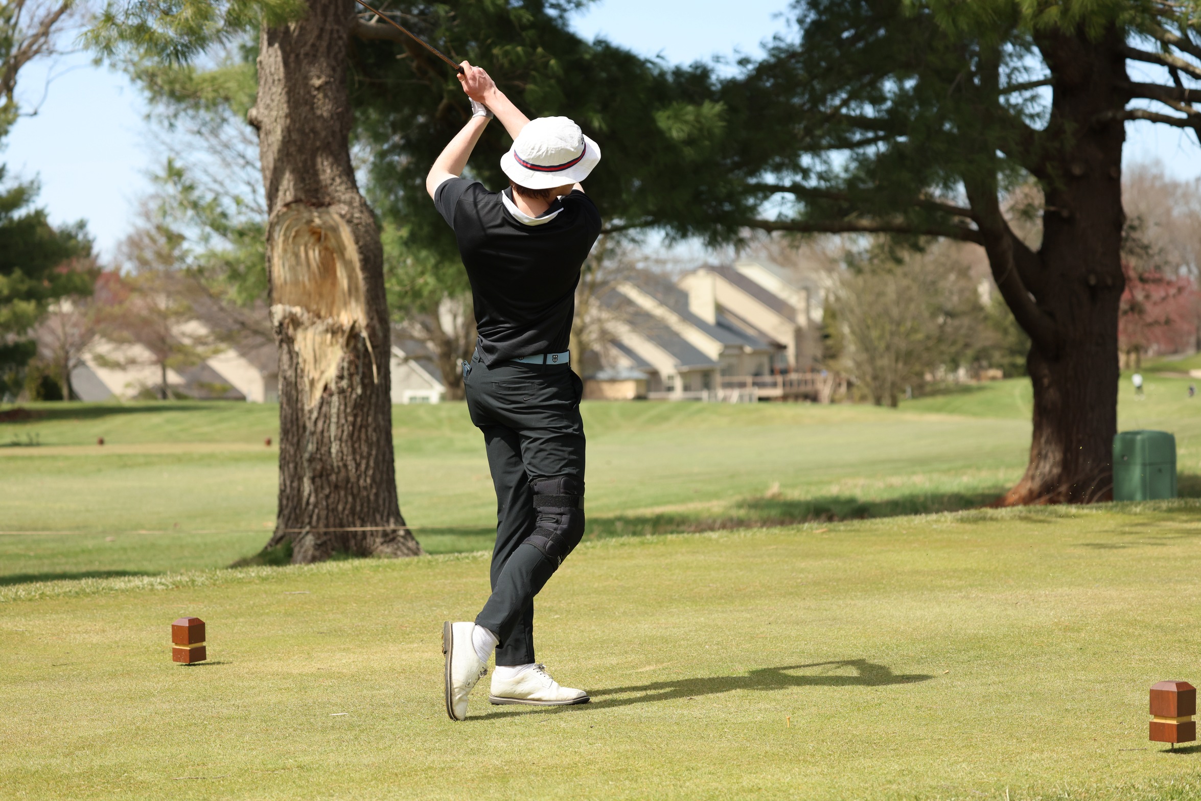 Men's Golf competes in the Battle of the Brae