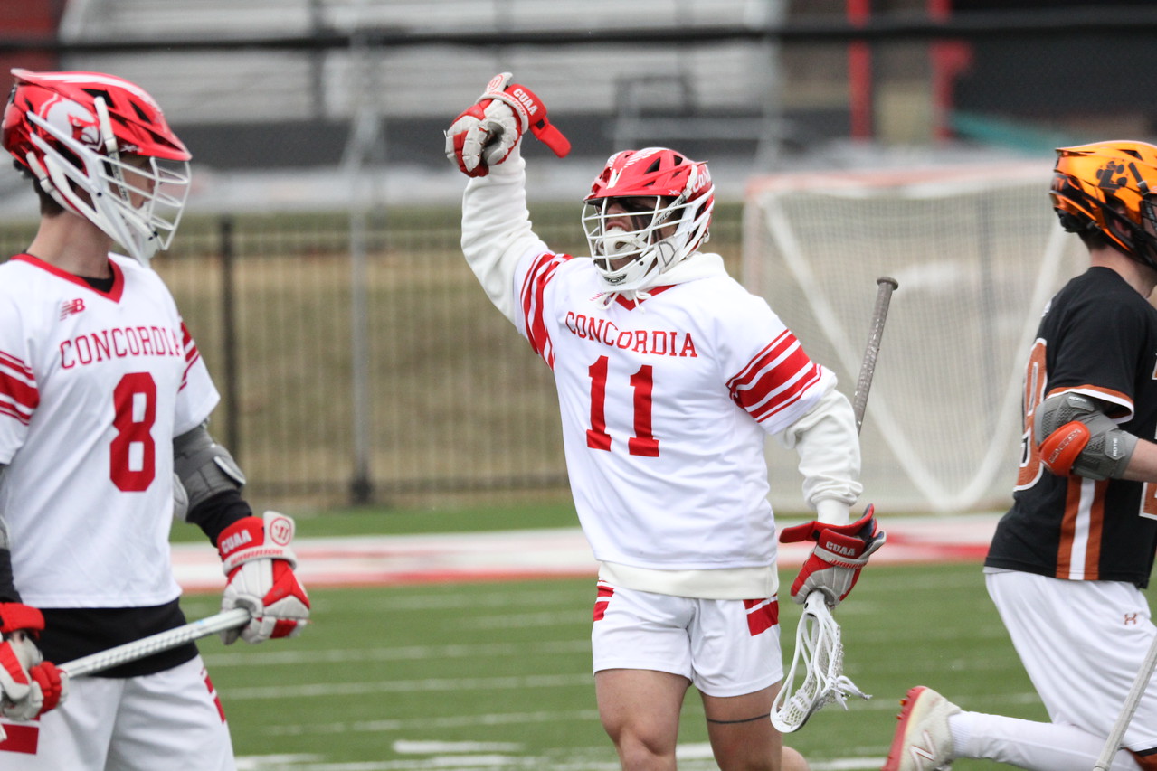 Men's Lacrosse downs Taylor 20-7