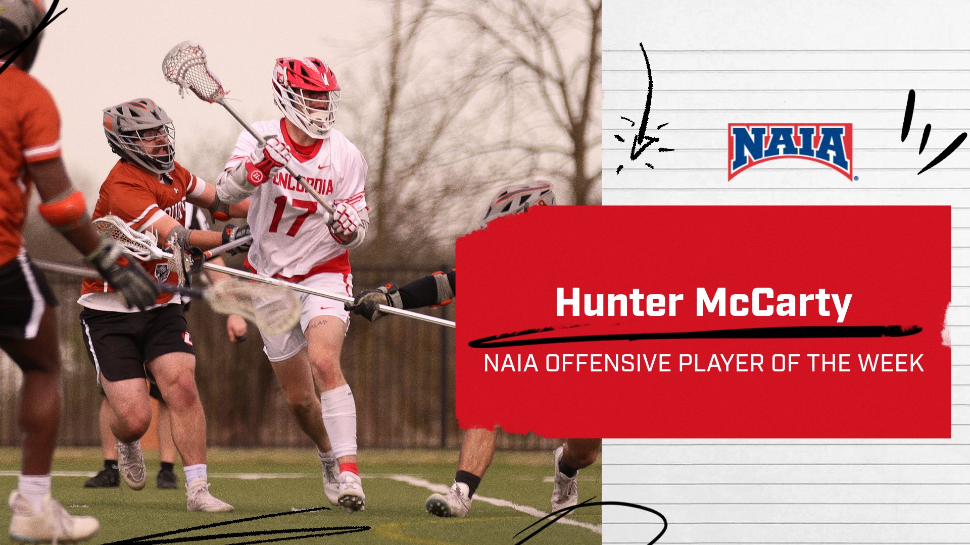 Hunter McCarty earns NAIA Offensive Player of the Week