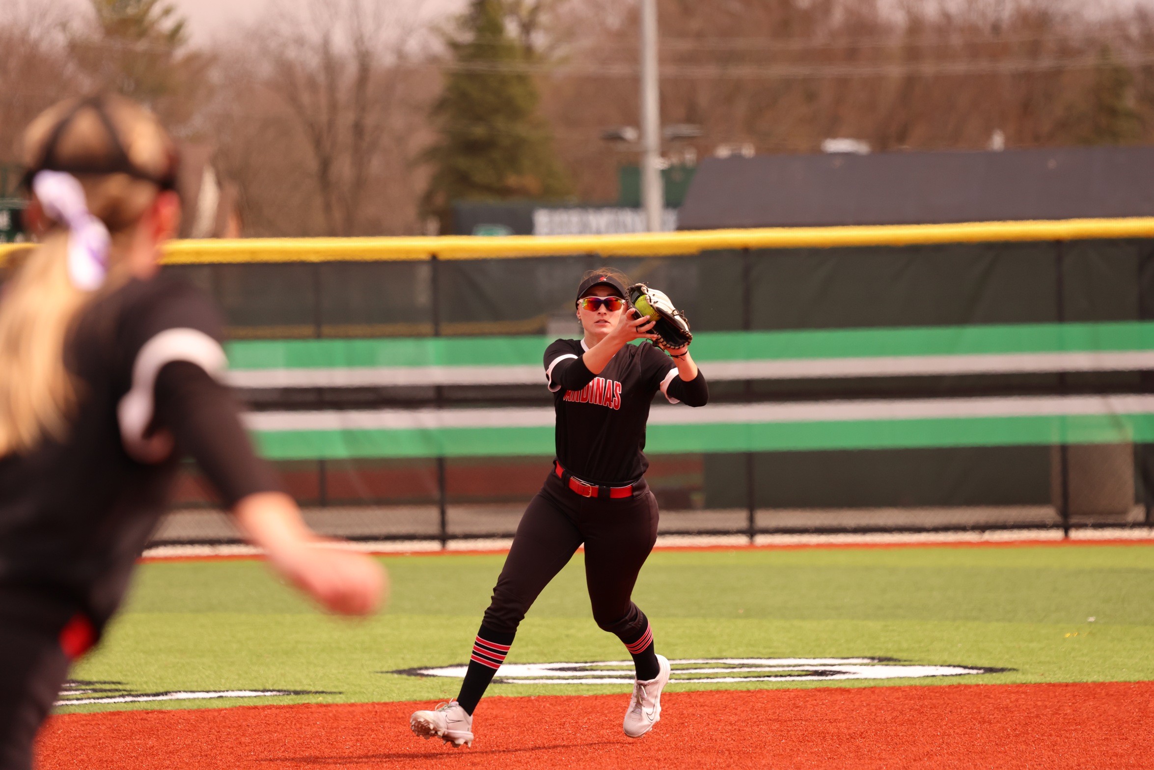 Softball splits in doubleheader at Lourdes