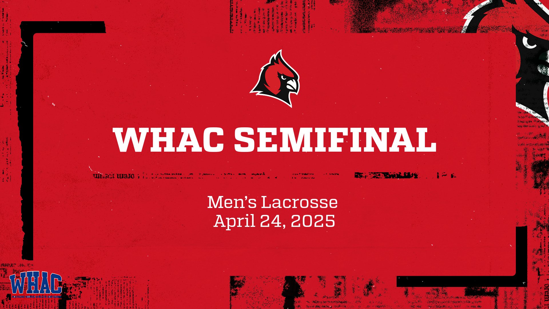 WHAC SEMIFINAL PREVIEW: Men's Lacrosse travels to Second-Seeded Madonna for WHAC Semifinal