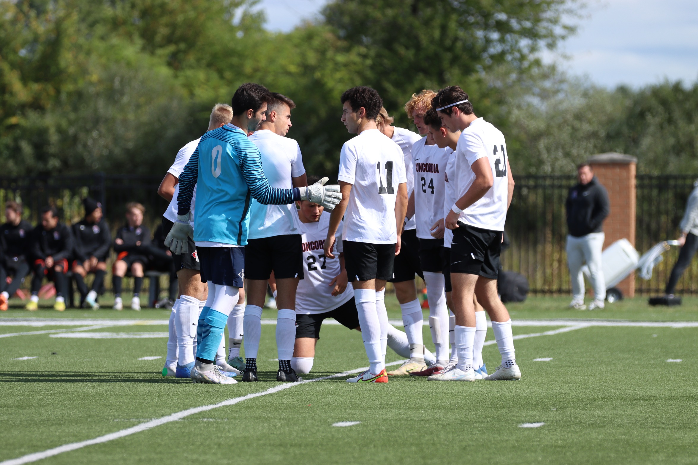 Men's Soccer wraps up season with match at Cornerstone