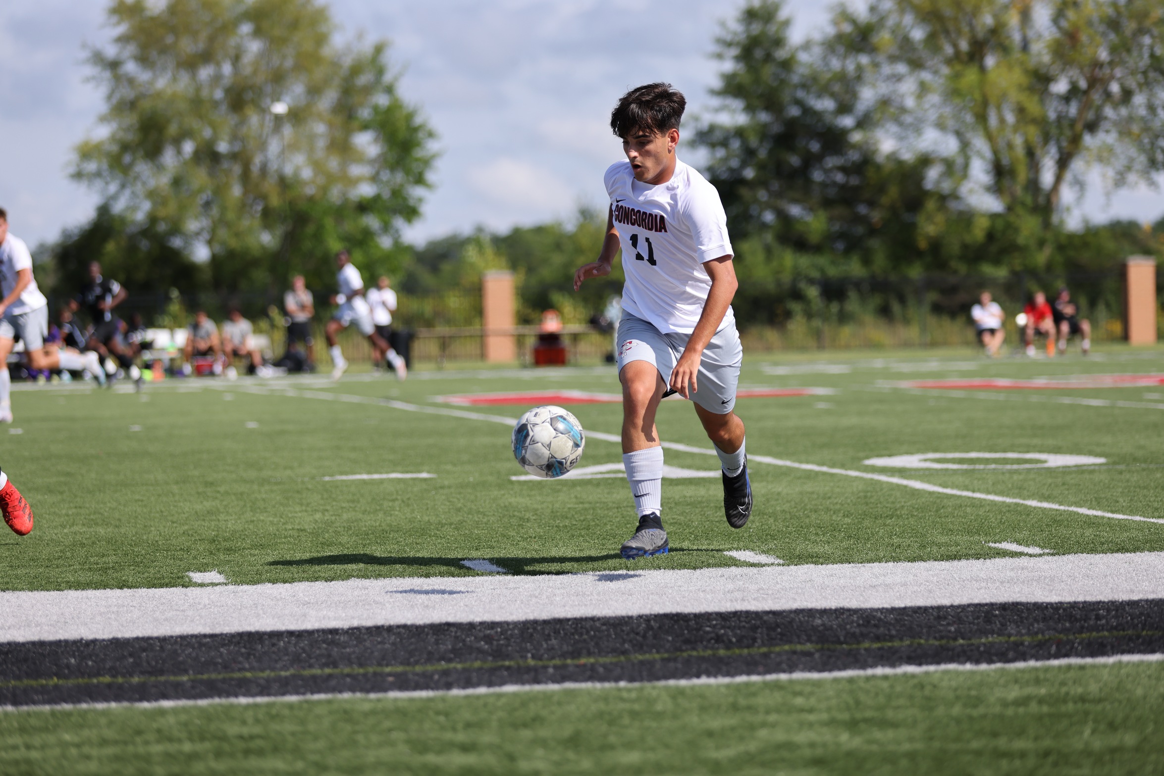 Men's Soccer drops home match against Goshen