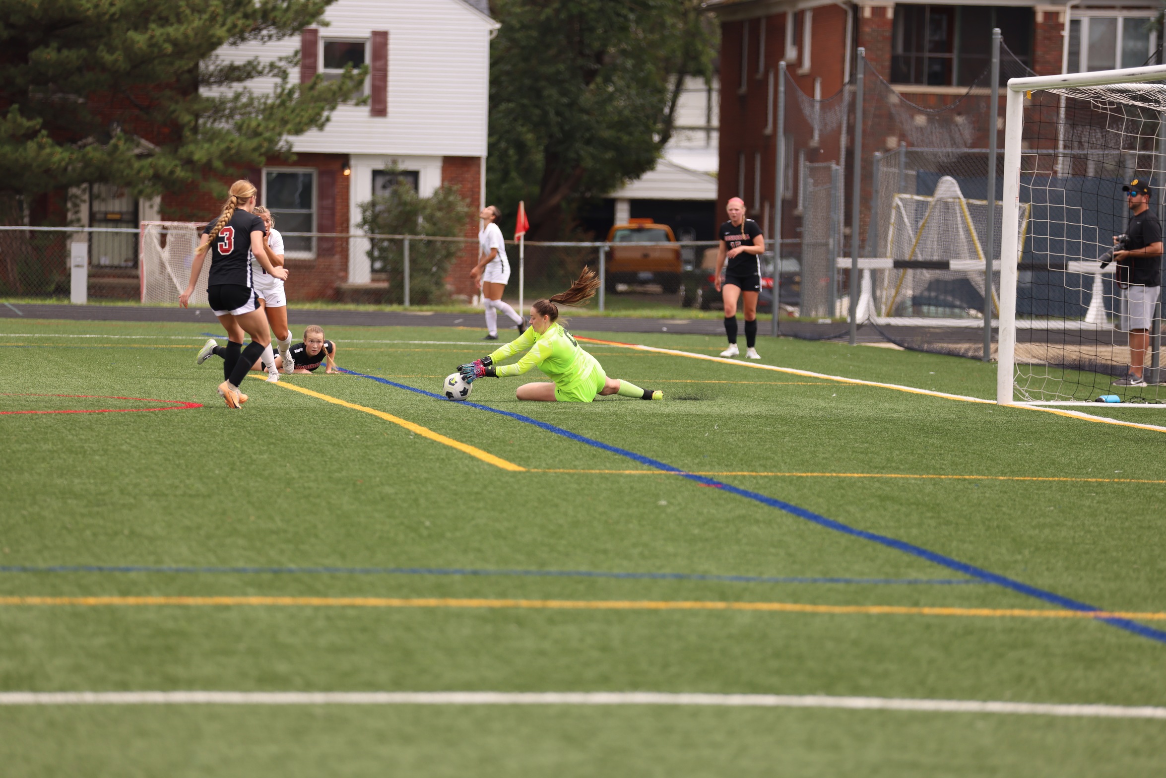 Women's Soccer upends Cornerstone on Senior Day