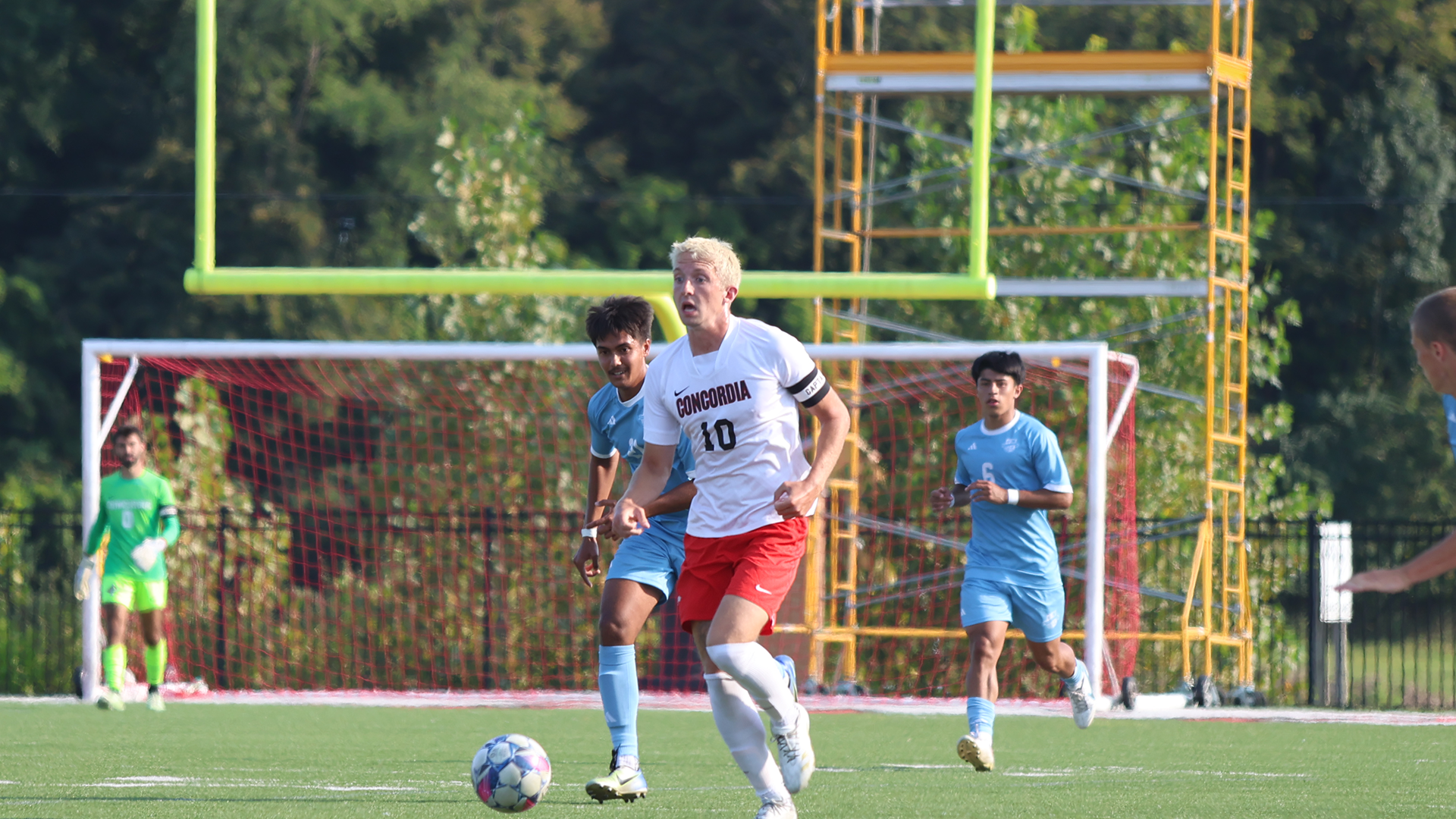 Men's Soccer drops match to Cornerstone, 2-0