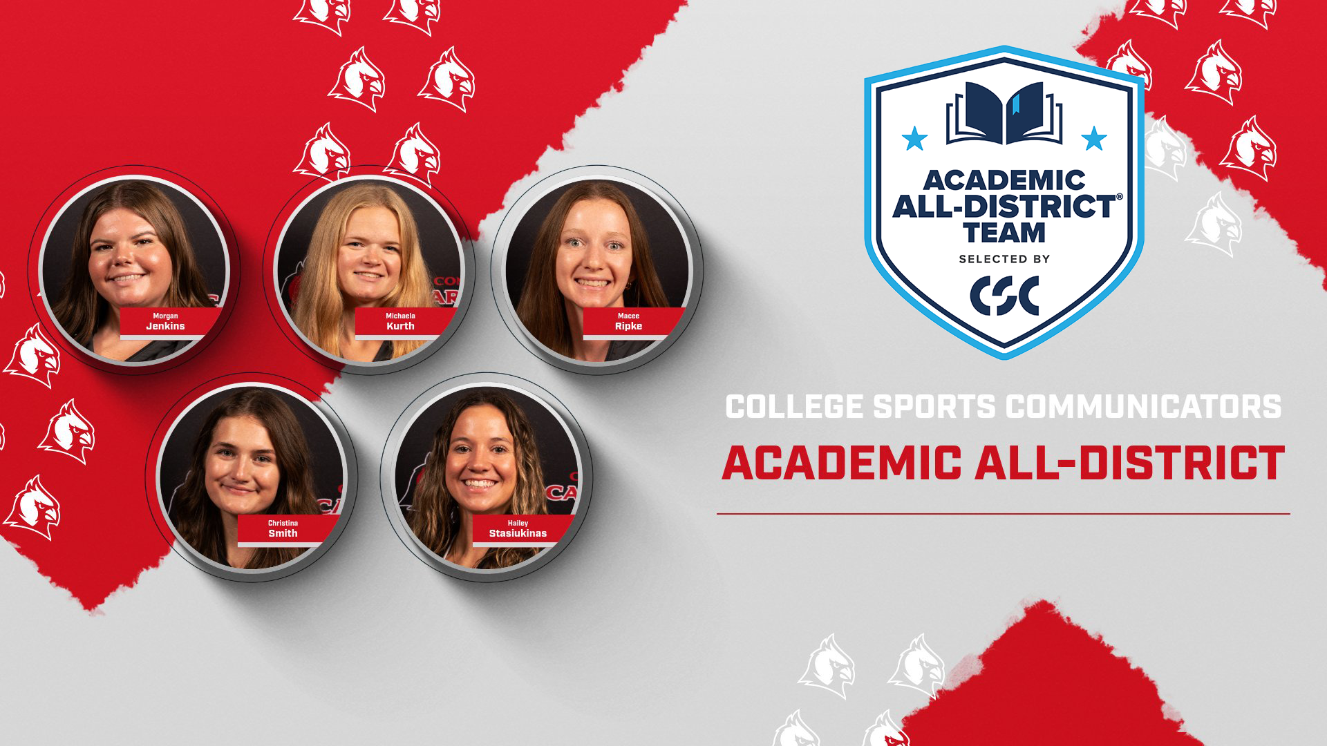 Five named to CSC Track & Field/Cross Country Academic All-District Team