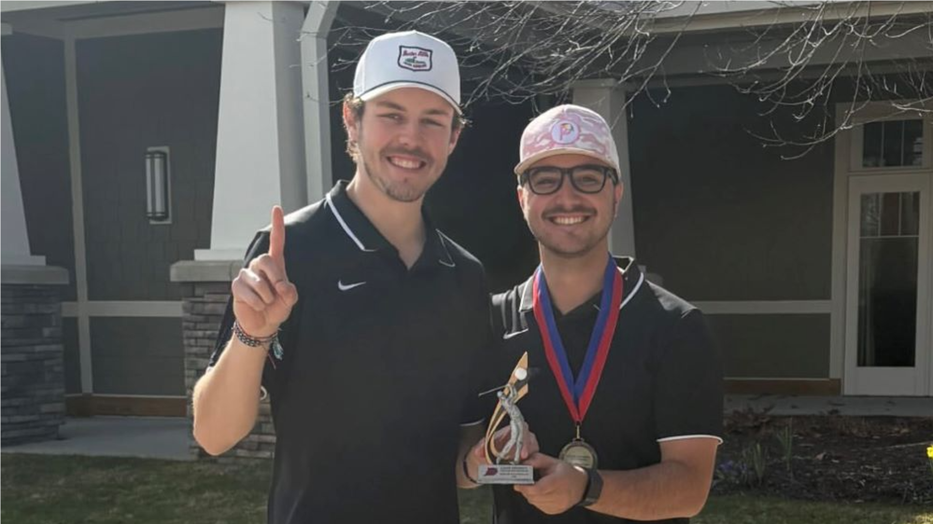 Men's Golf's Gibson Wilke takes first at the Cleary University Golf Invitational