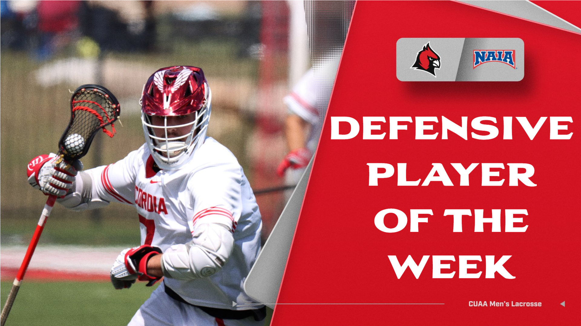 Gavin Scally named the NAIA Defensive Player of the Week