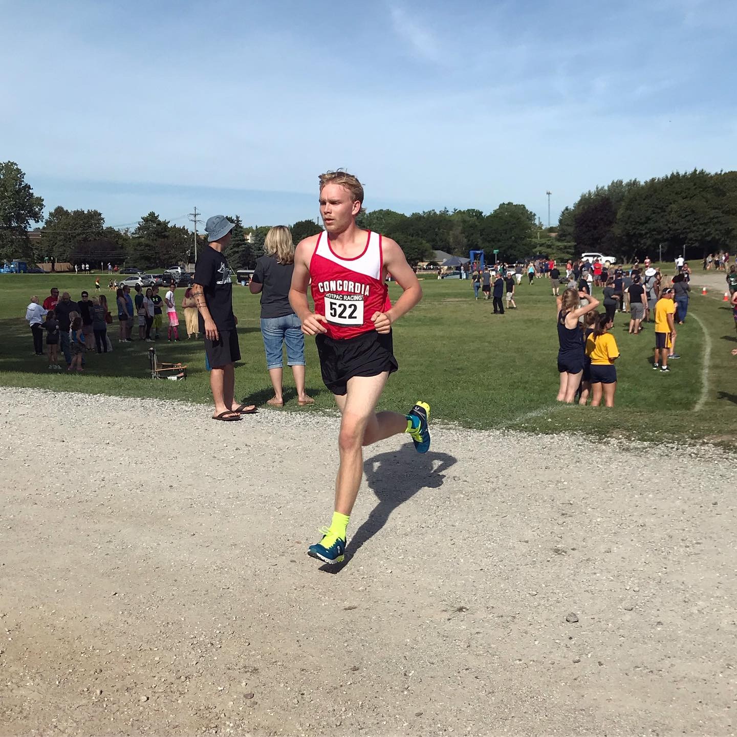 Men's cross country competes at Siena Heights Invitational