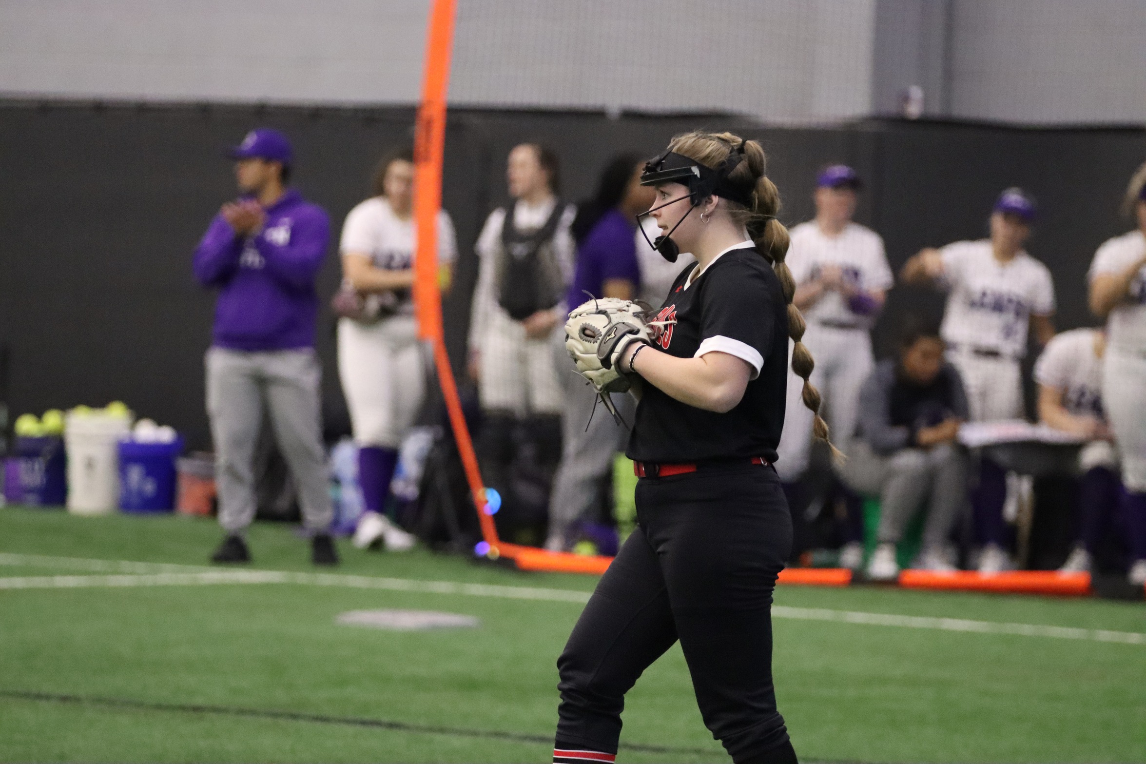 Softball sweeps Alice Lloyd behind Anderson's pitching performances