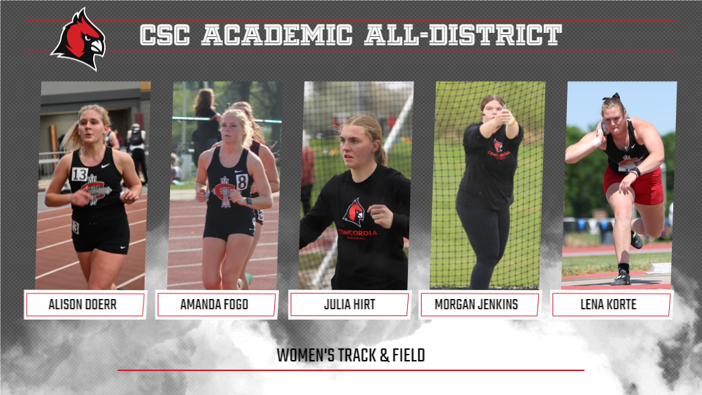 CSC ACADEMIC ALL-DISTRICT: Five Cardinals place on CSC Academic All-District Team