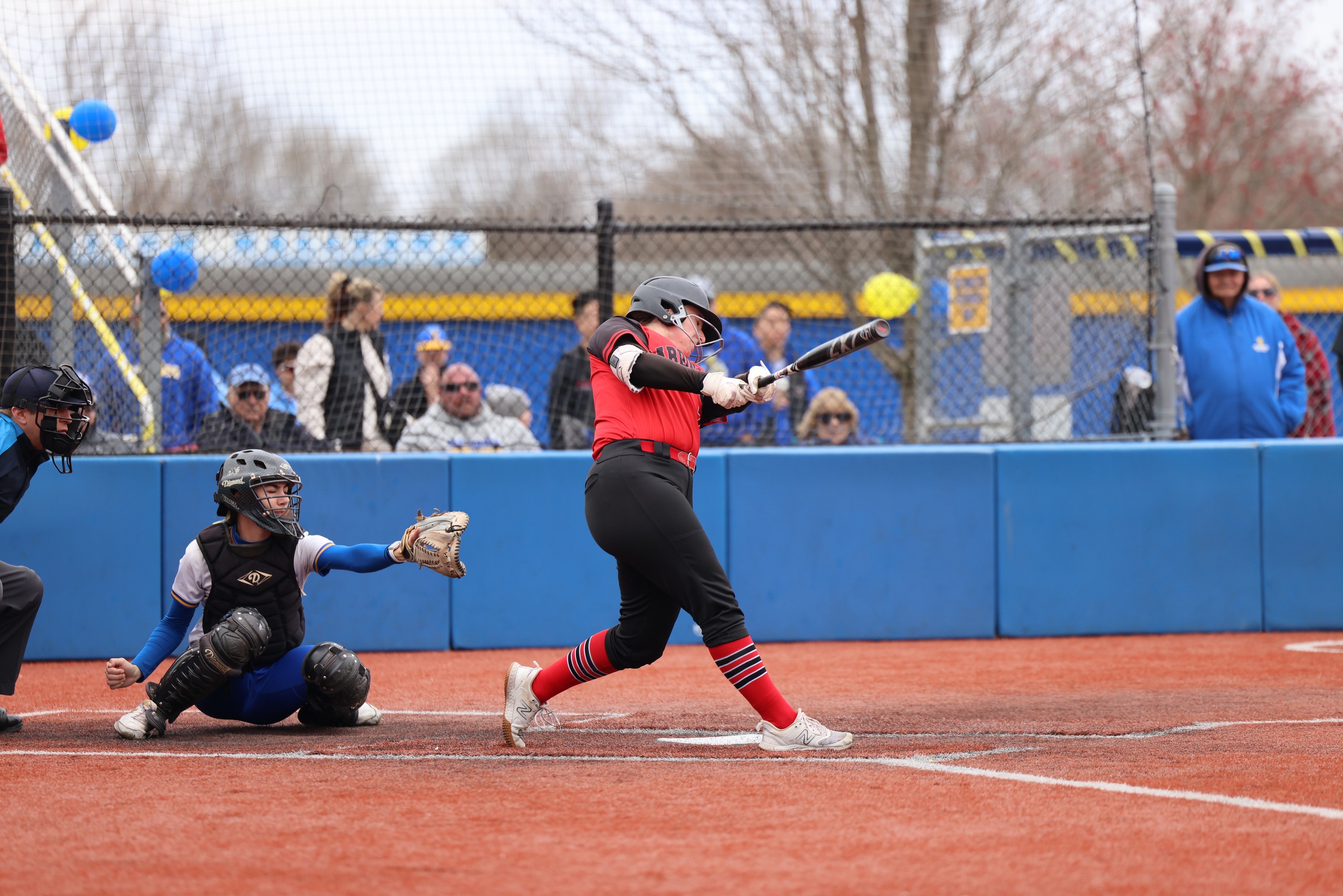 Softball splits on day one of WHAC Tournament