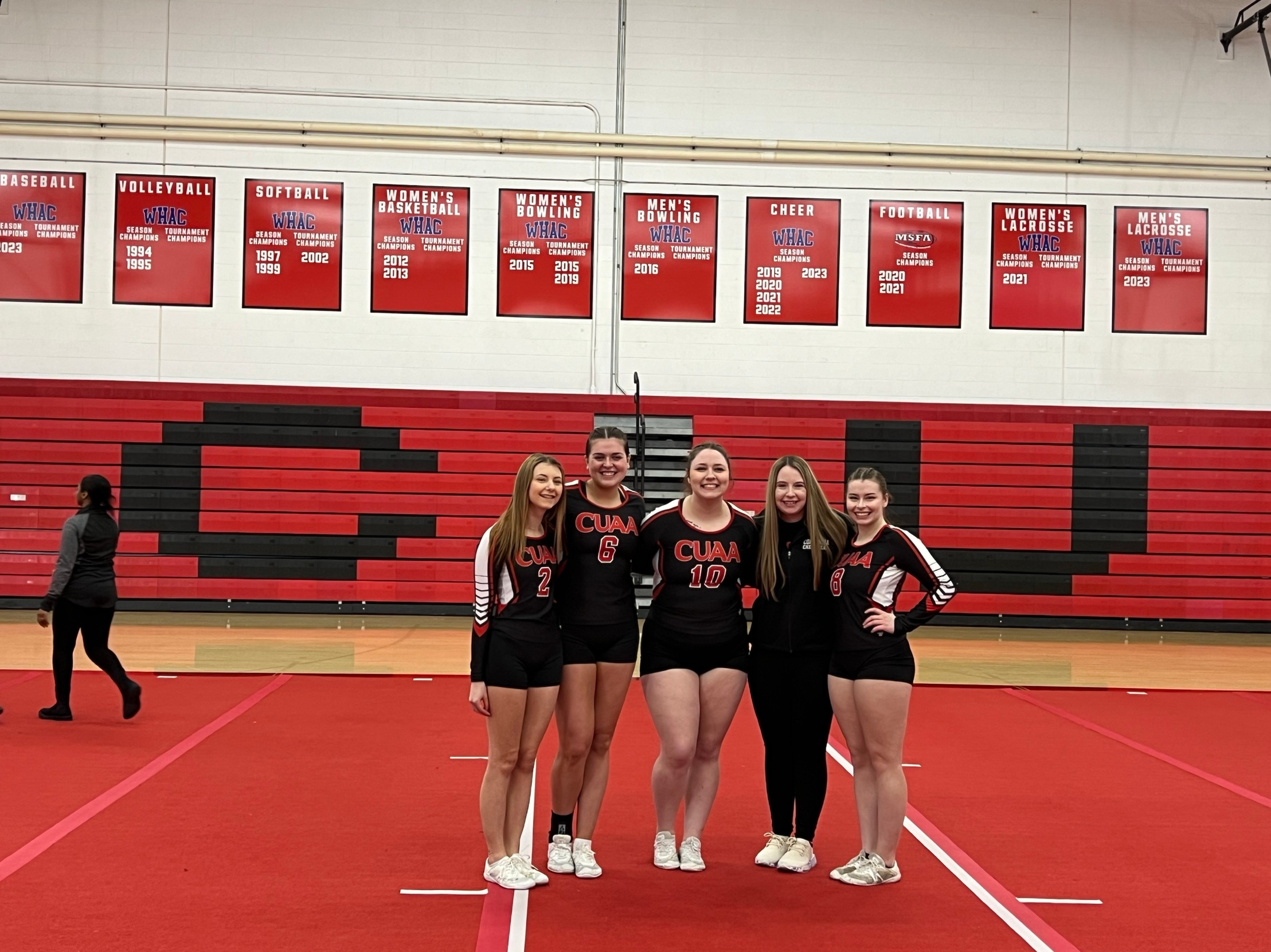 STUNT wins two on Senior Day