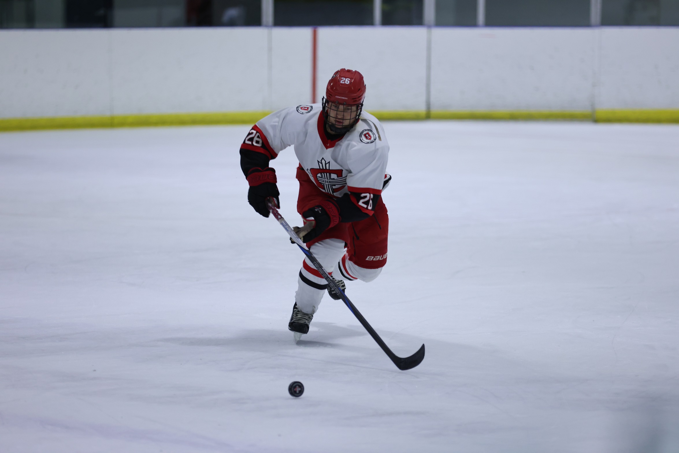 Men's Hockey bested by UM-Dearborn in high-scoring game