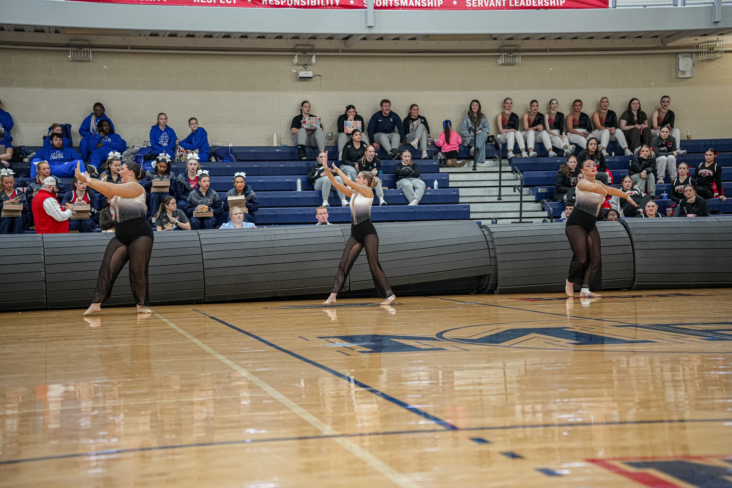 Concordia Dance Team sets program record score to win Cardinal Invite