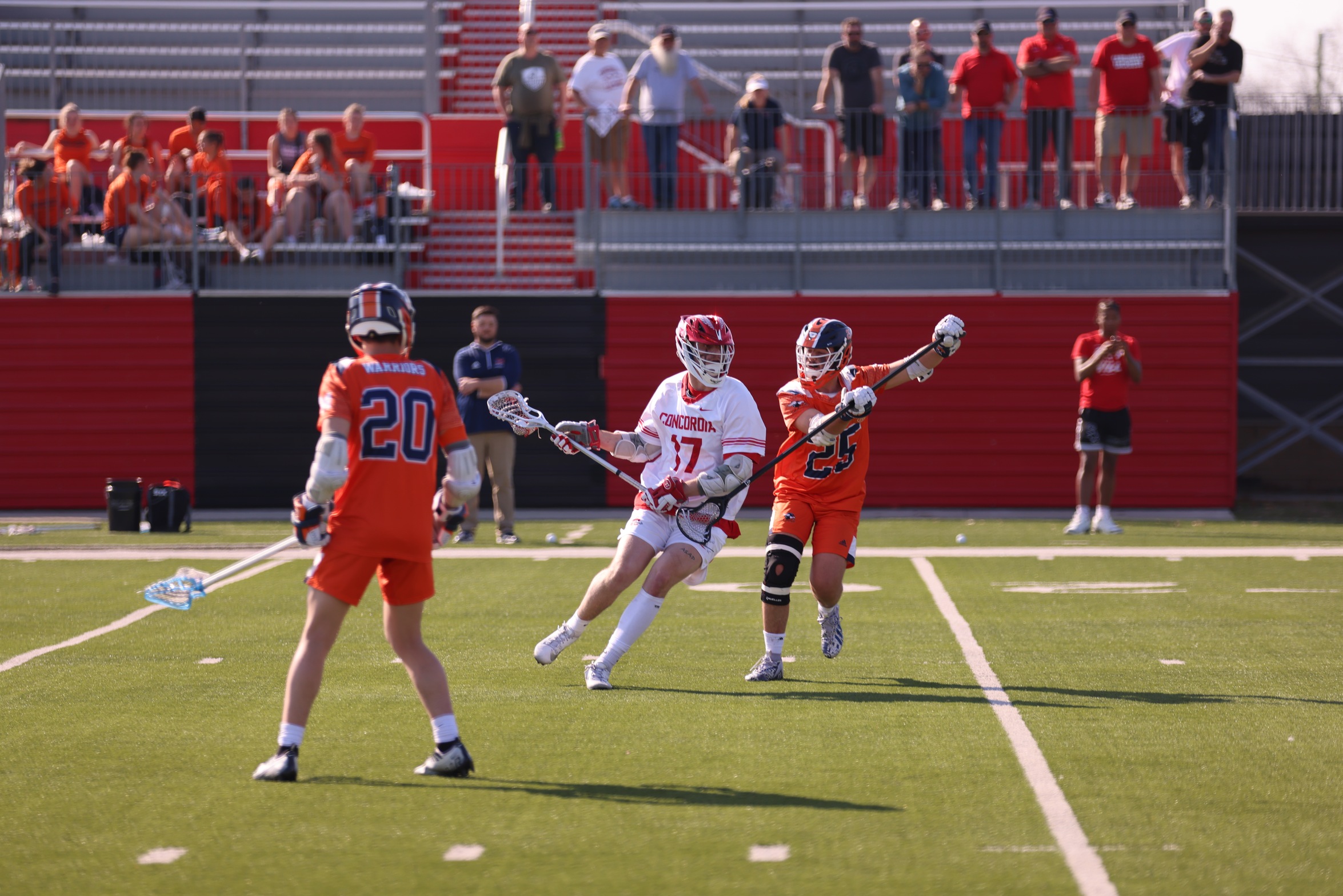 Men's Lacrosse wins Top-10 clash over #7 Aquinas