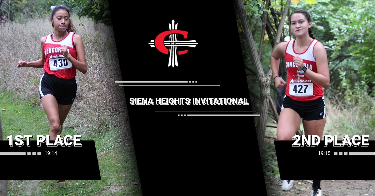 Porter and Bentz take first and second at Siena Heights Invitational