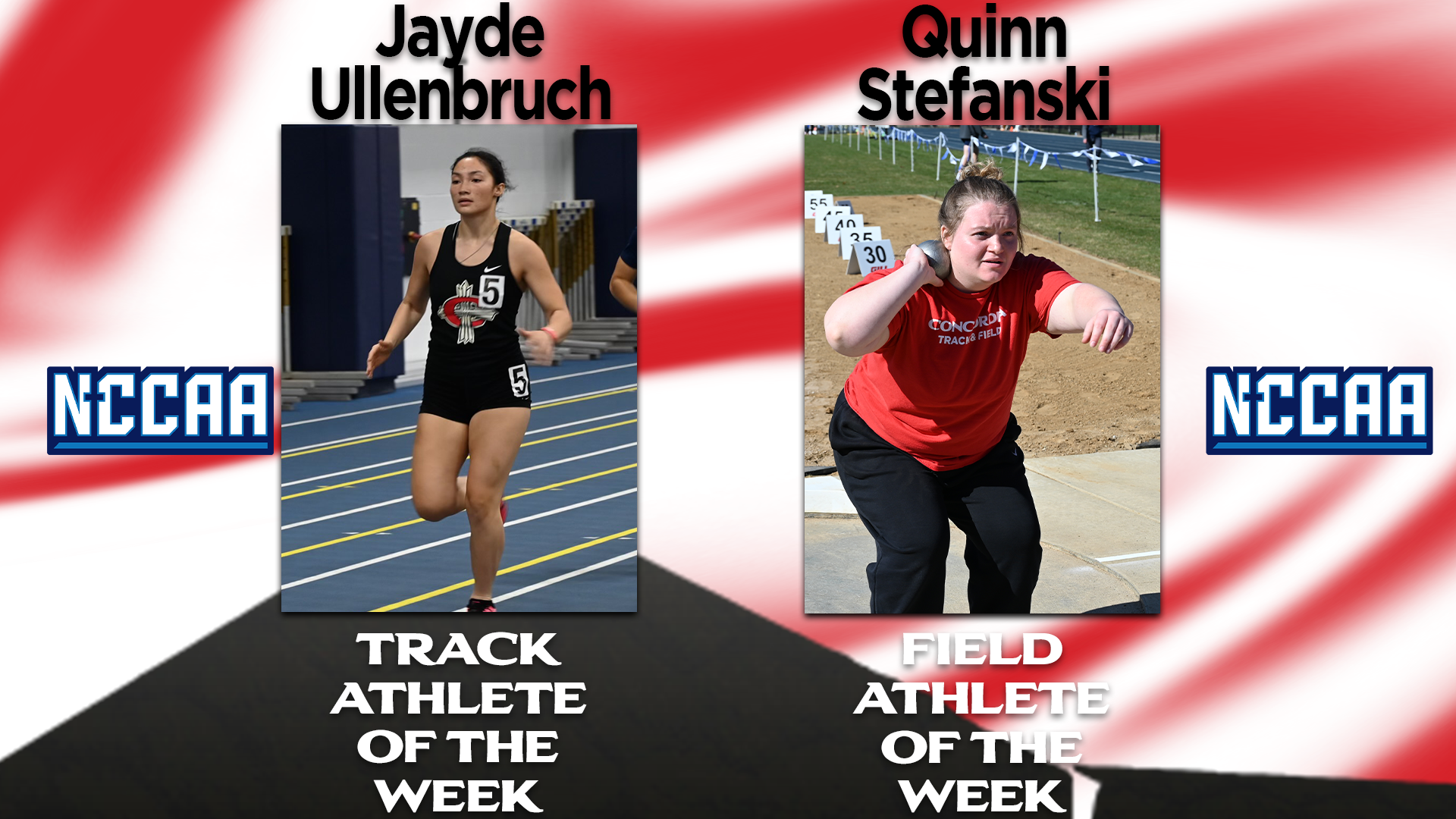 Ullenbruch and Stefanski earn NCCAA Athlete of the Week honors