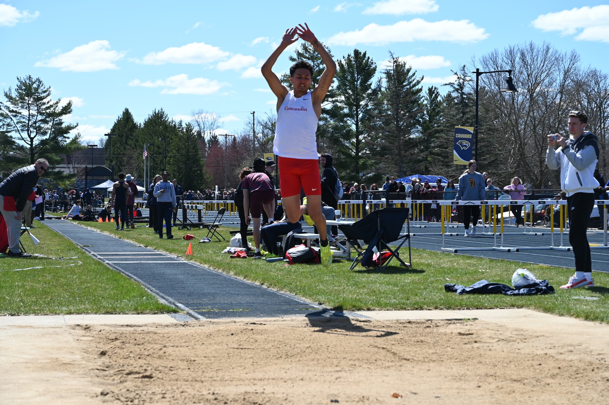 Men's Track & Field Runs to NCCAA Qualifying Marks and Personal Records at Bill Bippes Cougar Classic