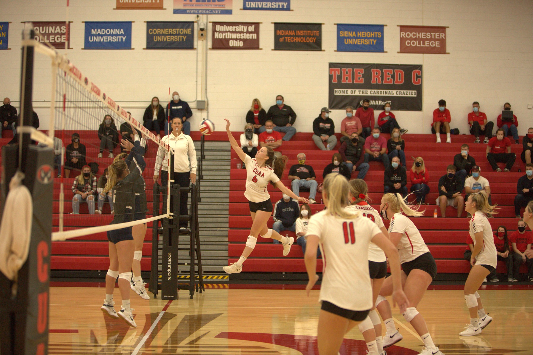 Volleyball falls to Trine in season opener